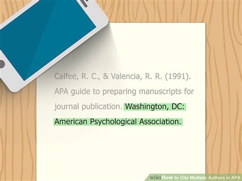 4 Ways To Cite Multiple Authors In Apa Wikihow