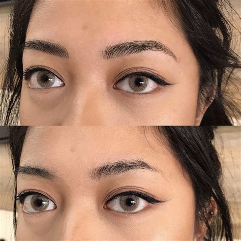 Eyebrow Feathering Gallery Eyebrow Feathering Before And Afters