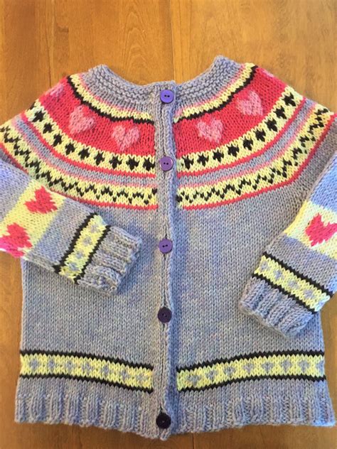 Fair Isle Sweater Child Sweater Size 2 Girl Sweater Size 4 | Etsy | Fair isle sweater, Kids ...