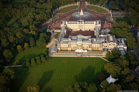 Buckingham Palace Westminster London England Uk Aerial Photograph