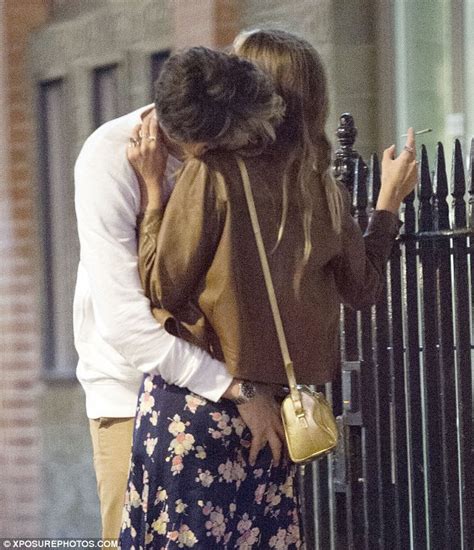George Lamb Shares Passionate Public Kiss With A Mystery Lady Daily