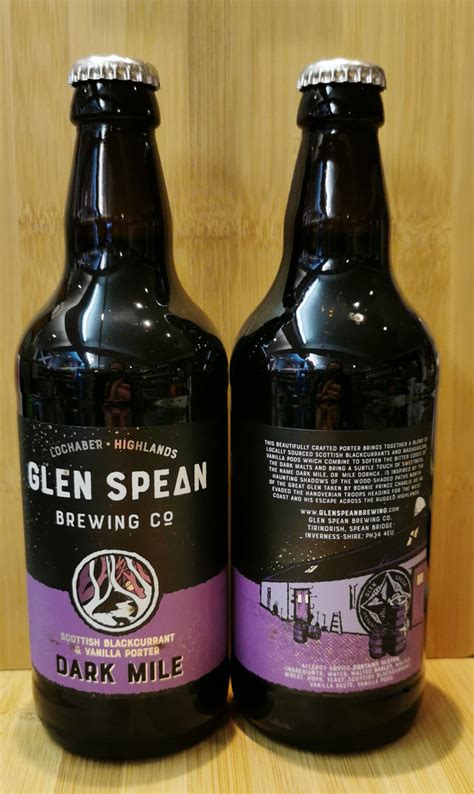 Dark Mile Glen Spean Brewing Company Scottish Real Ale Shop