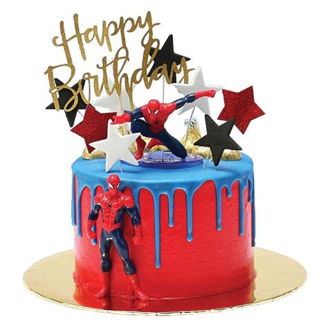 Spiderman Designer Cake Spiderman Birthday Cake Superhero Birthday