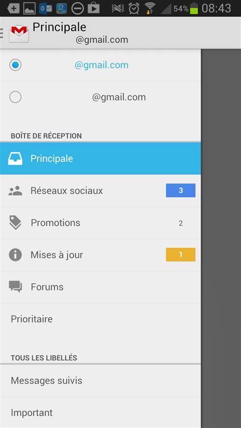 Gmail La Nouvelle Boite De Réception Disponible Sur Android Et Ios