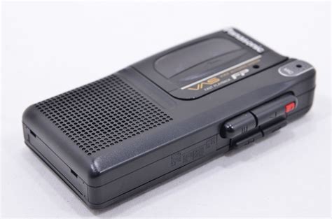 Panasonic Rn 302 Handheld Microcassette Voice Activated Recorder Black