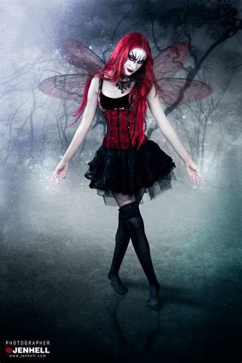 Gothic Fairy By Jenhell Deviantart On Deviantart Makeup For