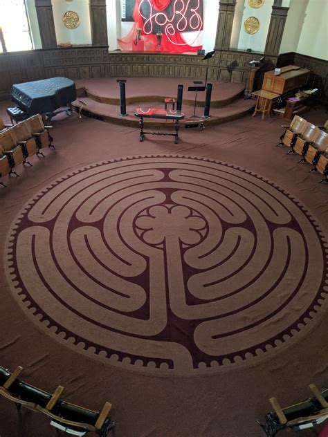 The Labyrinth As A Spiritual Path First Unitarian Church Of San José