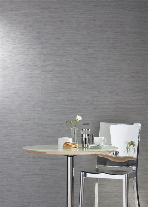 Brushed Silk Wallcovering By Maya Romanoff Wall Coverings Dining