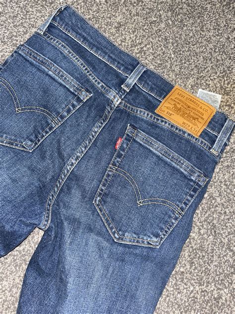 levis levi mens 519 hi ball extreme skinny flex slim blue jeans 28w to 36w new ebay