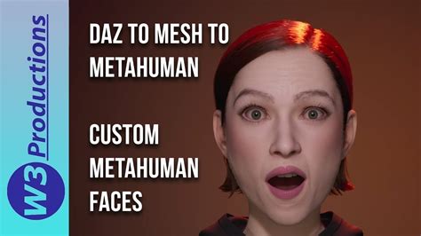 Daz To Unreal Engine Mesh To Metahuman Plugin Tutorial Youtube