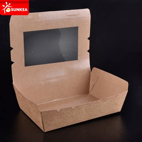 Kraft Lunch Food Box Buy Paper Meal Box Takeaway Taste Boxes Paper