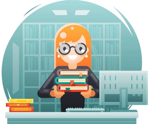 Royalty Free Librarian Clip Art Vector Images And Illustrations Istock