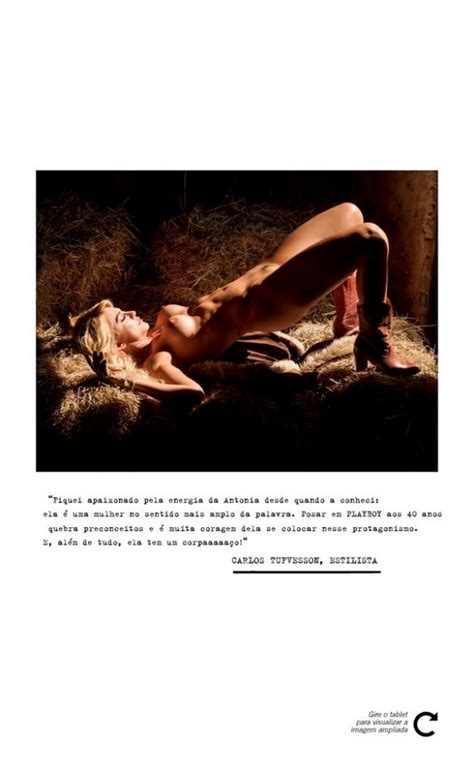 Antônia Fontenelle pelada na Playboy de Julho Safadas na Web