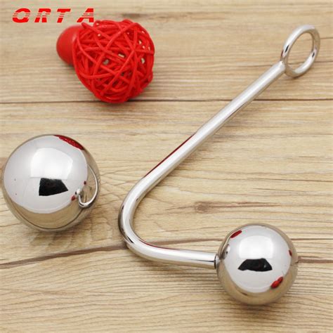 Buy Top Quality Stainless Steel Anal Hook With Ball