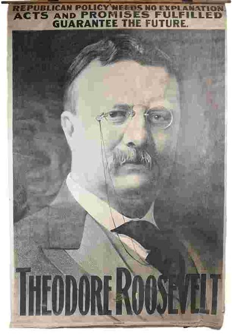 Theodore Roosevelt 1904 Campaign Poster