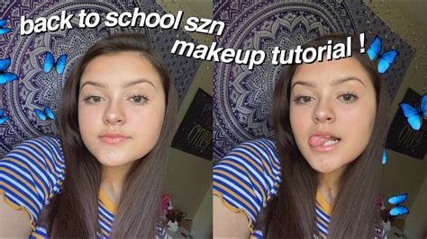 Back To School Makeup Tutorial Super Easy Youtube