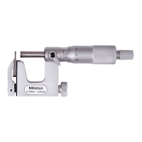 Mitutoyo 117 101 Interchangeable Anvil Micrometer 0 25mm Micrometers