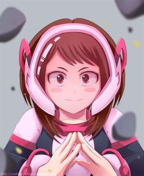 Bnha Ochaco Uraraka Uravity By Cookieshuriken On Deviantart Cute Anime Character My Hero