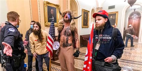 Shirtless Man In Horned Helmet At Capitol Protest Identified Fox News