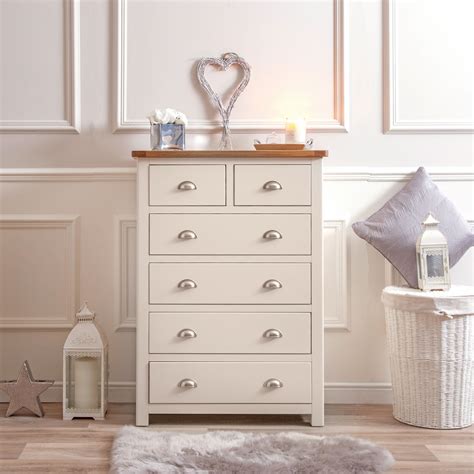 Bedroom furniture portland, oregon city liquidators is the best place to shop for bedroom furniture in portland, oregon. Portland Cream Painted Oak 2 Over 4 Chest | Cream bedroom ...