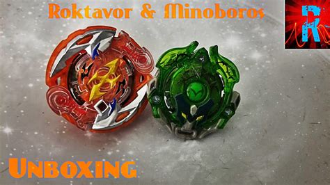 Beyblade Burst Turbo Unboxing Roktavor R4 And Thorns X Minoboros M4 2