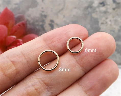 Guarantee Pay Secure Rose Gold F Fake Nose Ring 8mm H Everything You Need For Less Shop Now