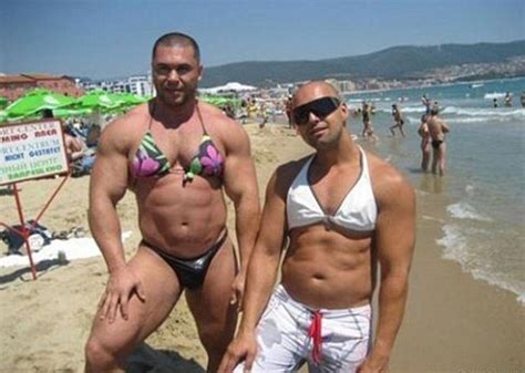 Men Wearing Bikini Tops Telegraph