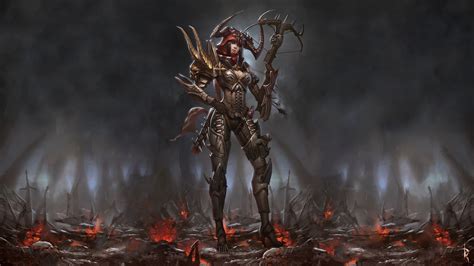 Diablo Iii Demon Hunter Wallpapers Hd Desktop And Mobile Backgrounds