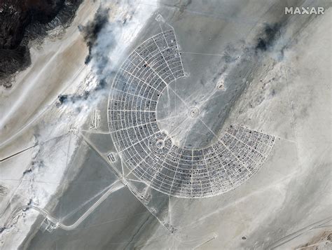 The Temporary City Built For Burning Man Is Visible From Space