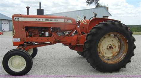 1963 Allis Chalmers D19 Tractor In Pomona Ks Item D4265 Sold