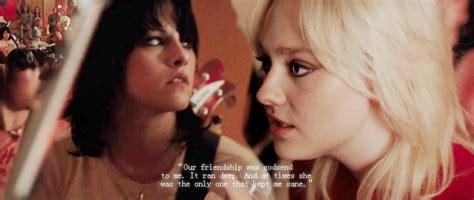 Joan And Cherie Joan Jett And Cherie Currie In The Runaways Movie Fan
