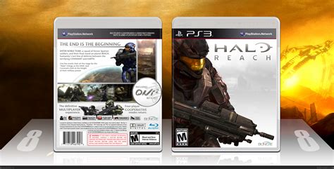 Halo Reach Playstation 3 Box Art Cover By Hesit8