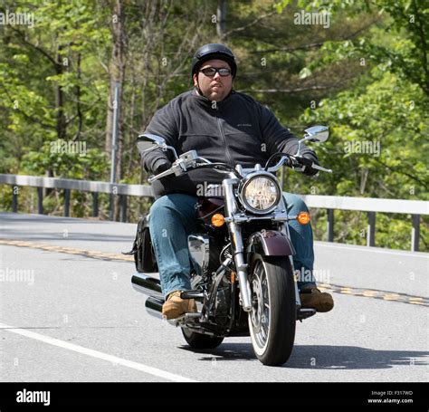 Fat Man On Harley