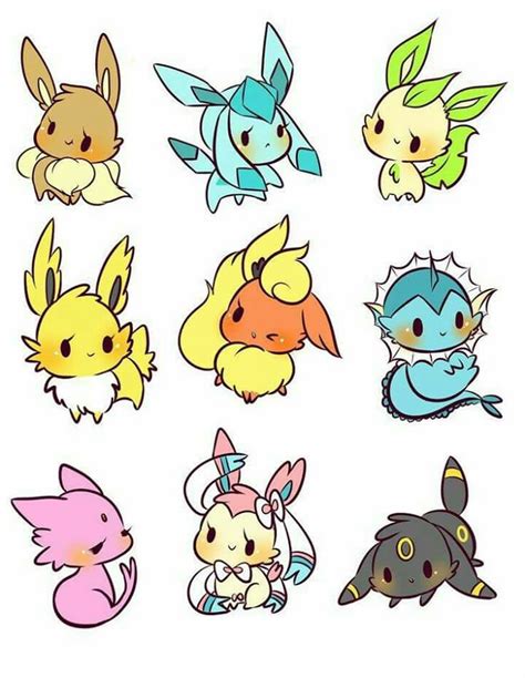Desenhos De Pokemons Fofos Desenhos De Pokemons Fofos ~ Imagens Para