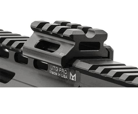 Utg Inch Super Slim Riser Mount Picatinny Slots At Tactical