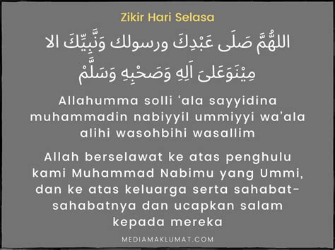 Amalan Zikir Harian Isnin Hingga Ahad (Amalan Imam Al-Ghazali)