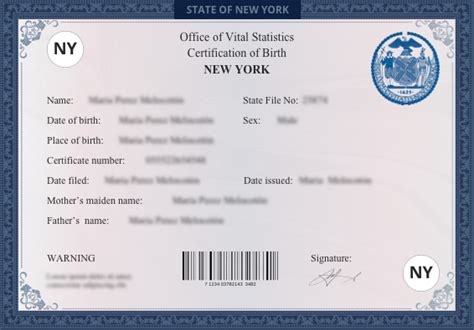 new york state ny birth certificate online us birth certificates