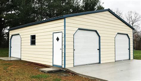 3 Car Garage Three Car Metal Garages For Sale At Affordable Prices