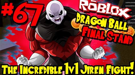 Thanks for playing, but this game isn't being actively developed anymore, so don't expect any updates or fixes. THE INCREDIBLE 1V1 JIREN FIGHT! | Roblox: Dragon Ball ...