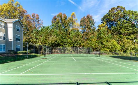 The Greens At Tryon Raleigh Nc Apartments Tennis Court The Greens At