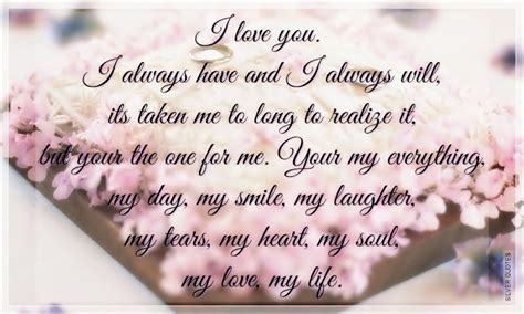 Your My Everything Quotes For Him Quotesgram