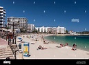 Promenade in Santa Eularia des Riu, Ibiza, Spain Stock Photo - Alamy