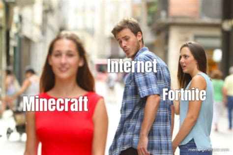 Minecraft Vs Fortnite Vs Internet Meme Generator