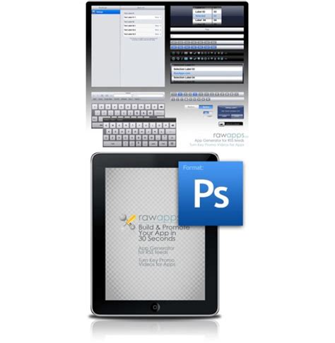 Ipad Gui Kit In Psd Welovesolo