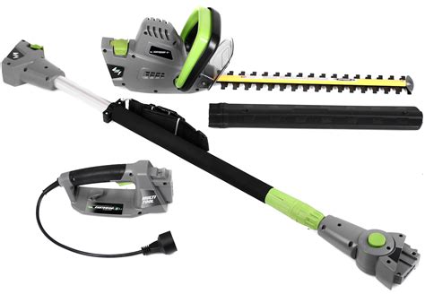 Earthwise Power Tools By Alm 120v Corded 4 In 1 Pole Sawhedge Trimmer