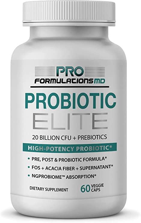 Probiotic Elite Synbiotic With Fos Supernatant 60