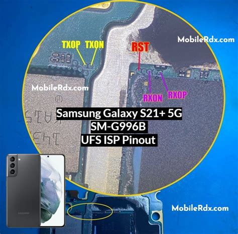Samsung Galaxy S21 Ultra Ufs Isp Pinout Test Point Images And Photos