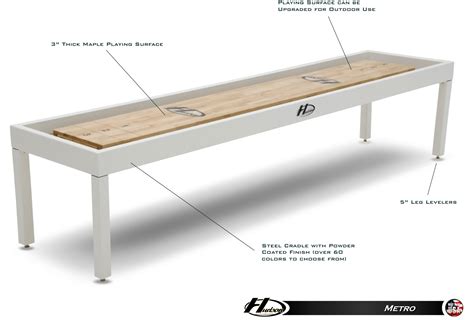 12 Metro Shuffleboard Table