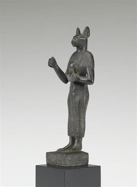 Bastet Holding An Aegis The Walters Art Museum
