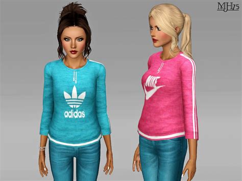 The Sims Resource S3 Athletico Tops